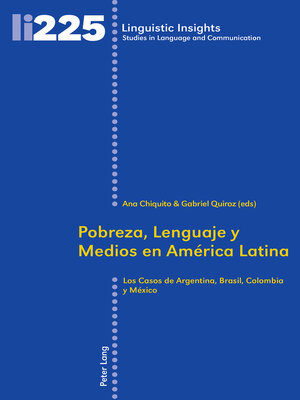 cover image of Pobreza, Lenguaje y Medios en América Latina